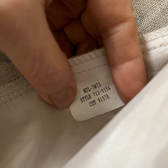 Vintage 90's Worthington Women's Single Button Floral Blazer Linen Blend 2P - Picture 5 of 13